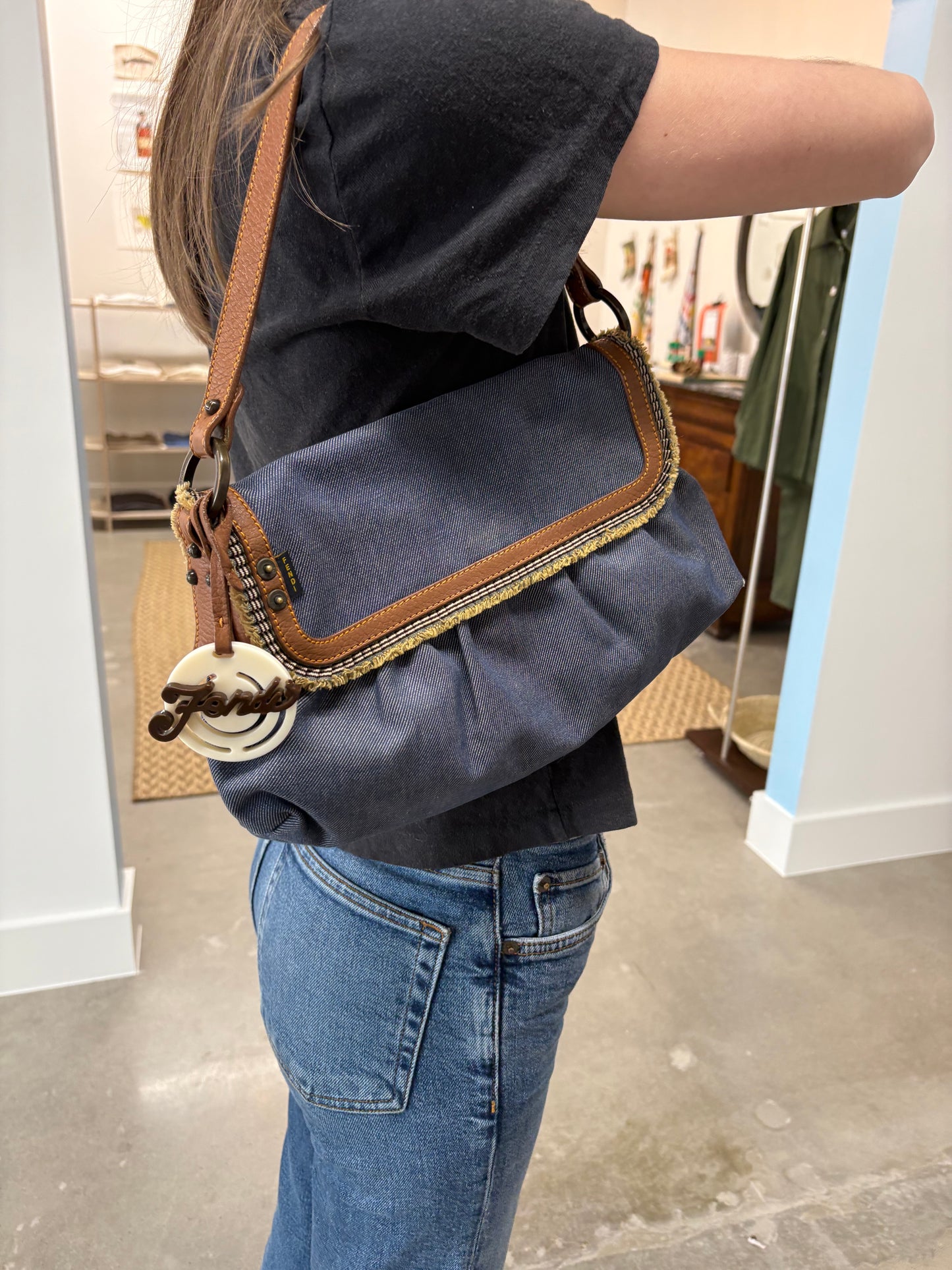Fendi Chef in Denim Vintage