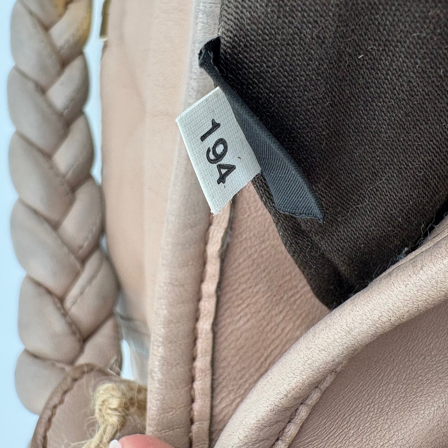 Miu Miu Matelesse Coffer Bag in Mughetto