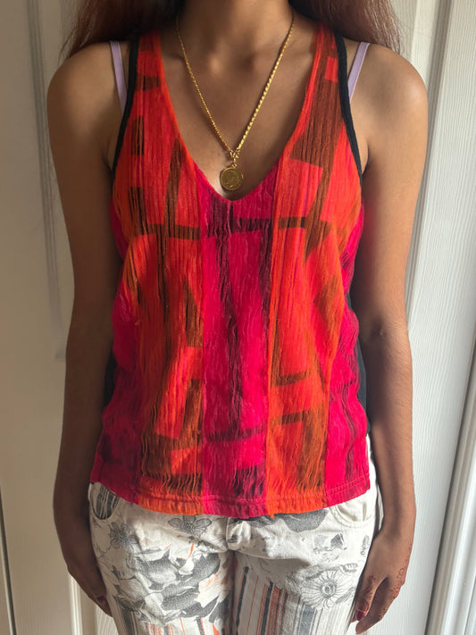 Custo Barcelona Mesh Tank Top