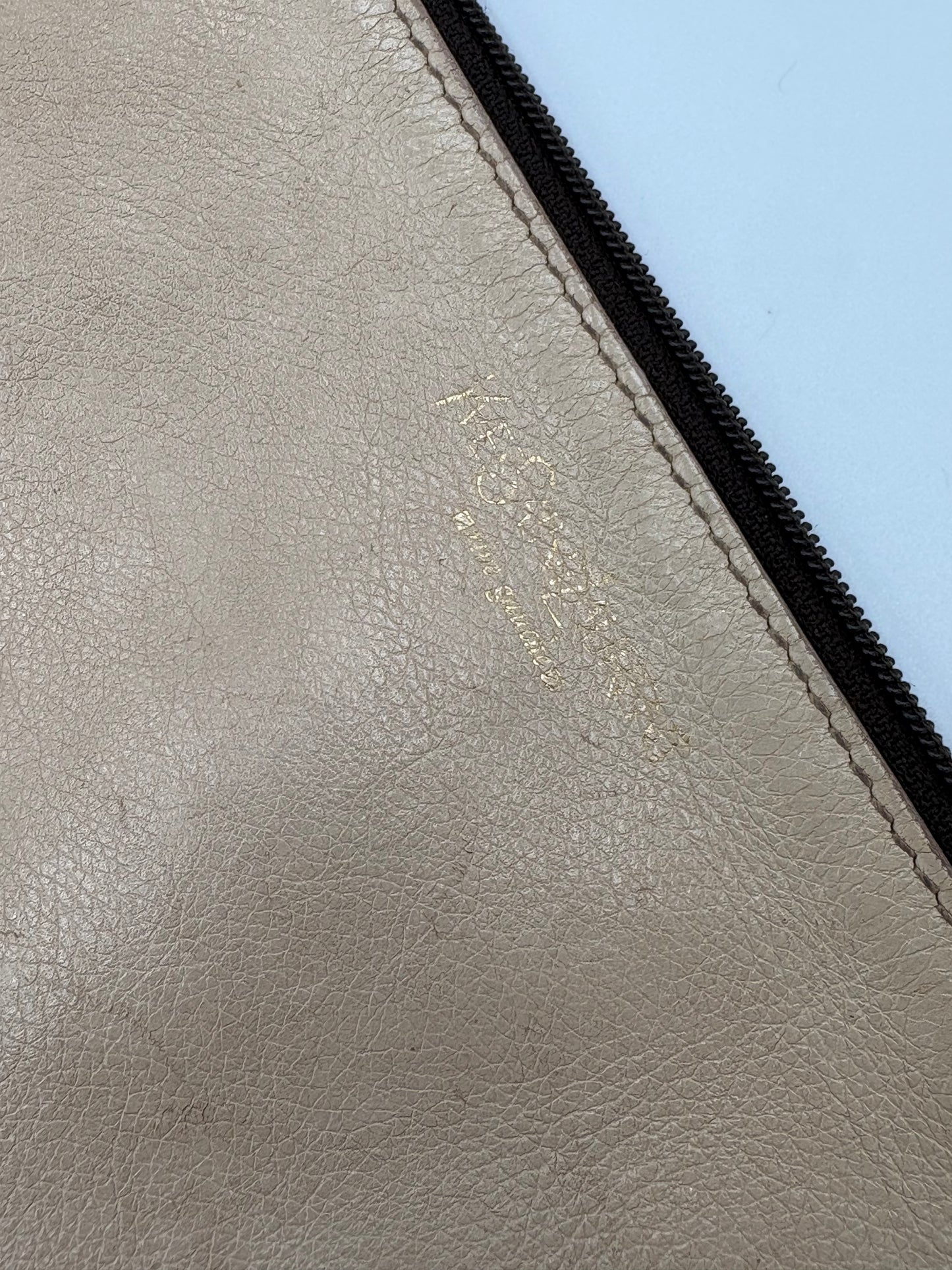 Yves Saint Laurent Mombasa Hobo Bag |Tom Ford Era| Taupe Leather