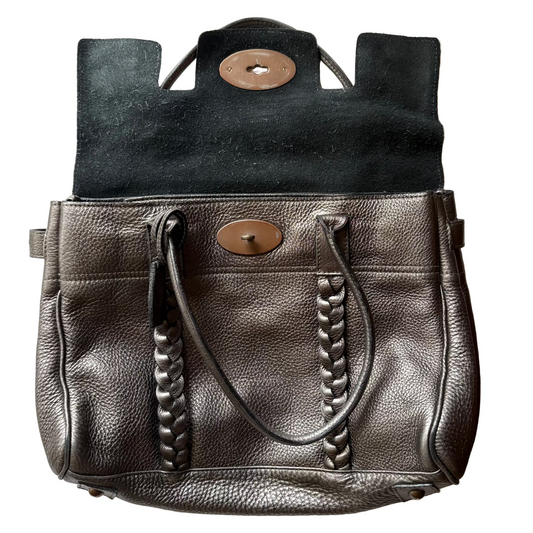 Mulberry Braided Metallic Bayswater