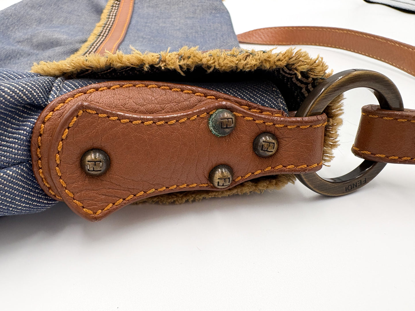 Fendi Chef in Denim Vintage