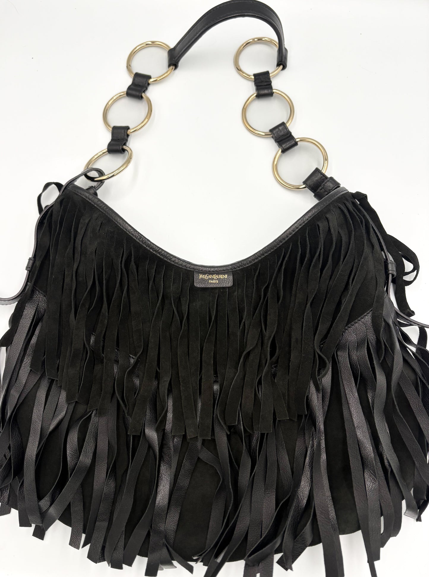 Yves Saint Laurent ‘La Bohème’ Fringe Shoulder Bag (Tom Ford Era)