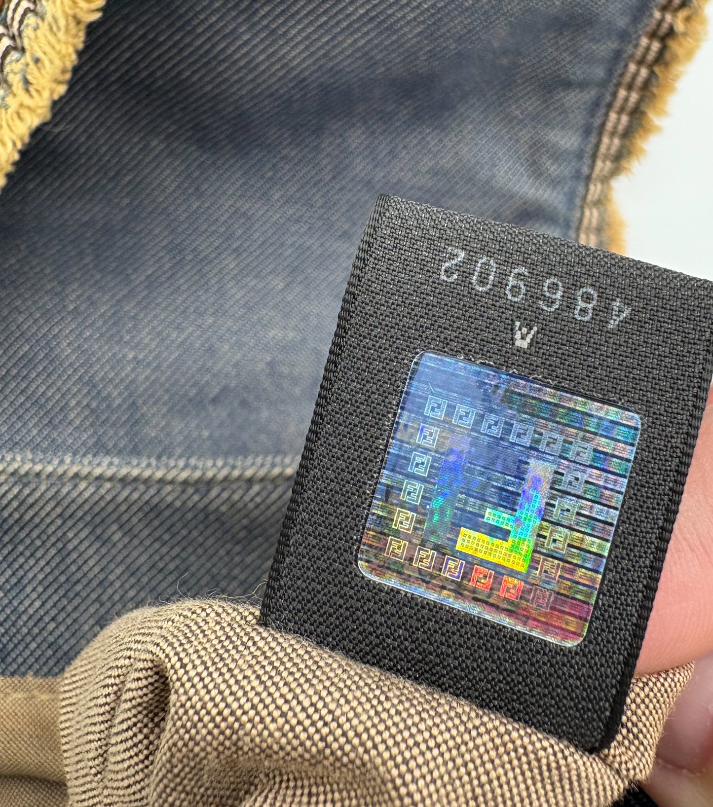 Fendi Chef in Denim Vintage