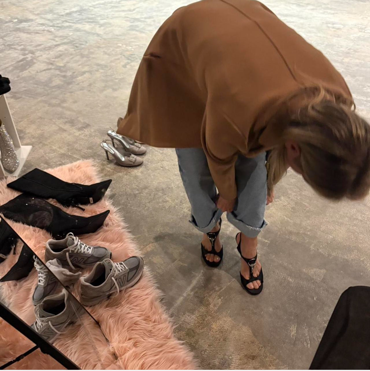 Gucci Rhinestone Horse-bit Heels - size 38