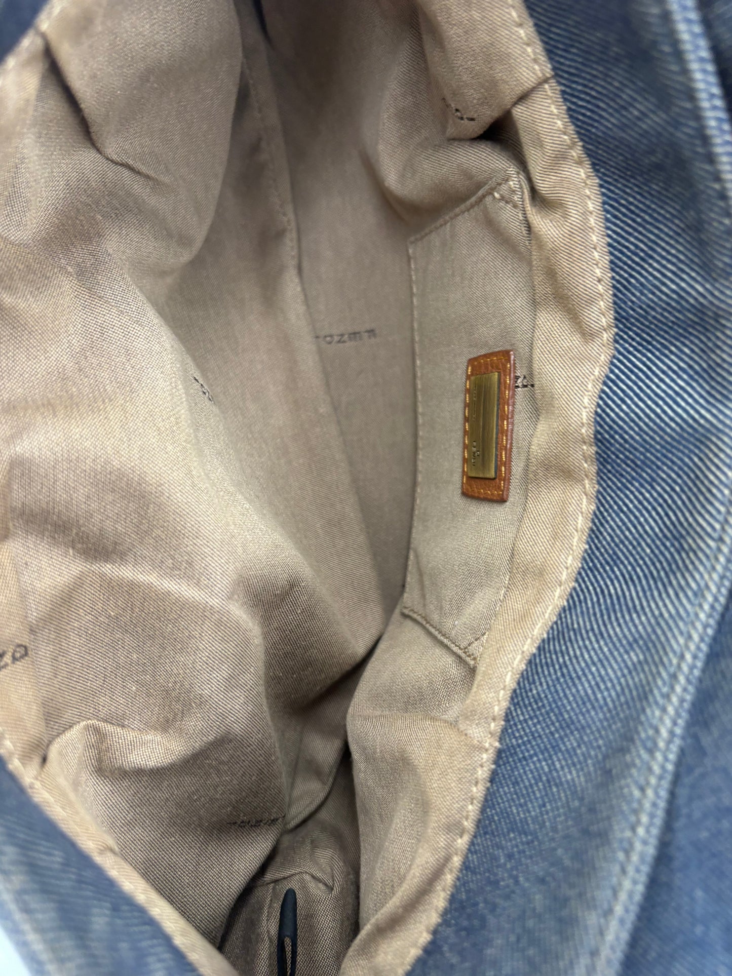 Fendi Chef in Denim Vintage