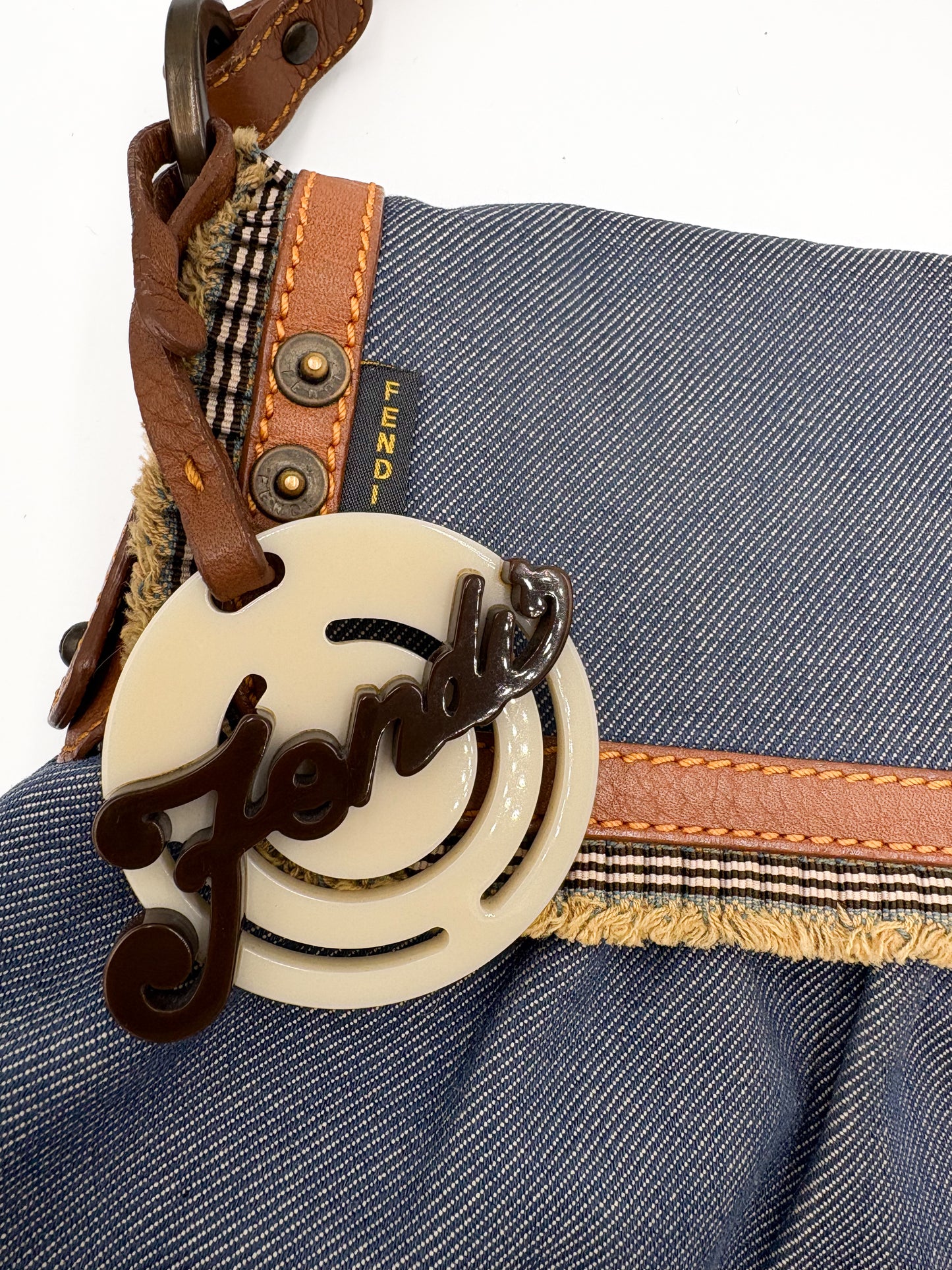 Fendi Chef in Denim Vintage