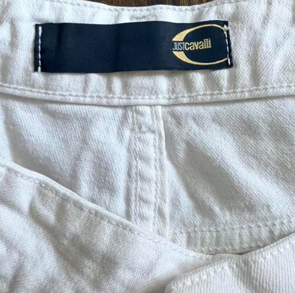Vintage Just Cavalli Floral + Striped Bootcut Jeans- Size 28