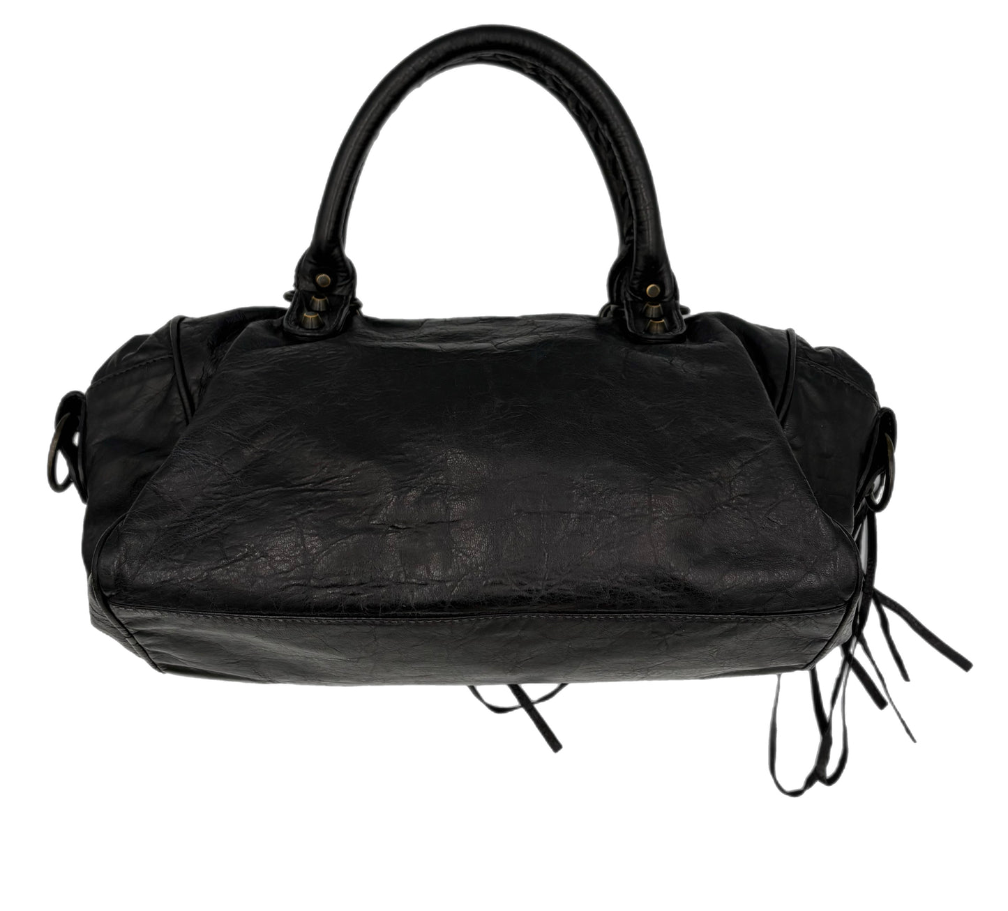 Rare Vintage Balenciaga Mini City Moto - "Polly Boston" Bag