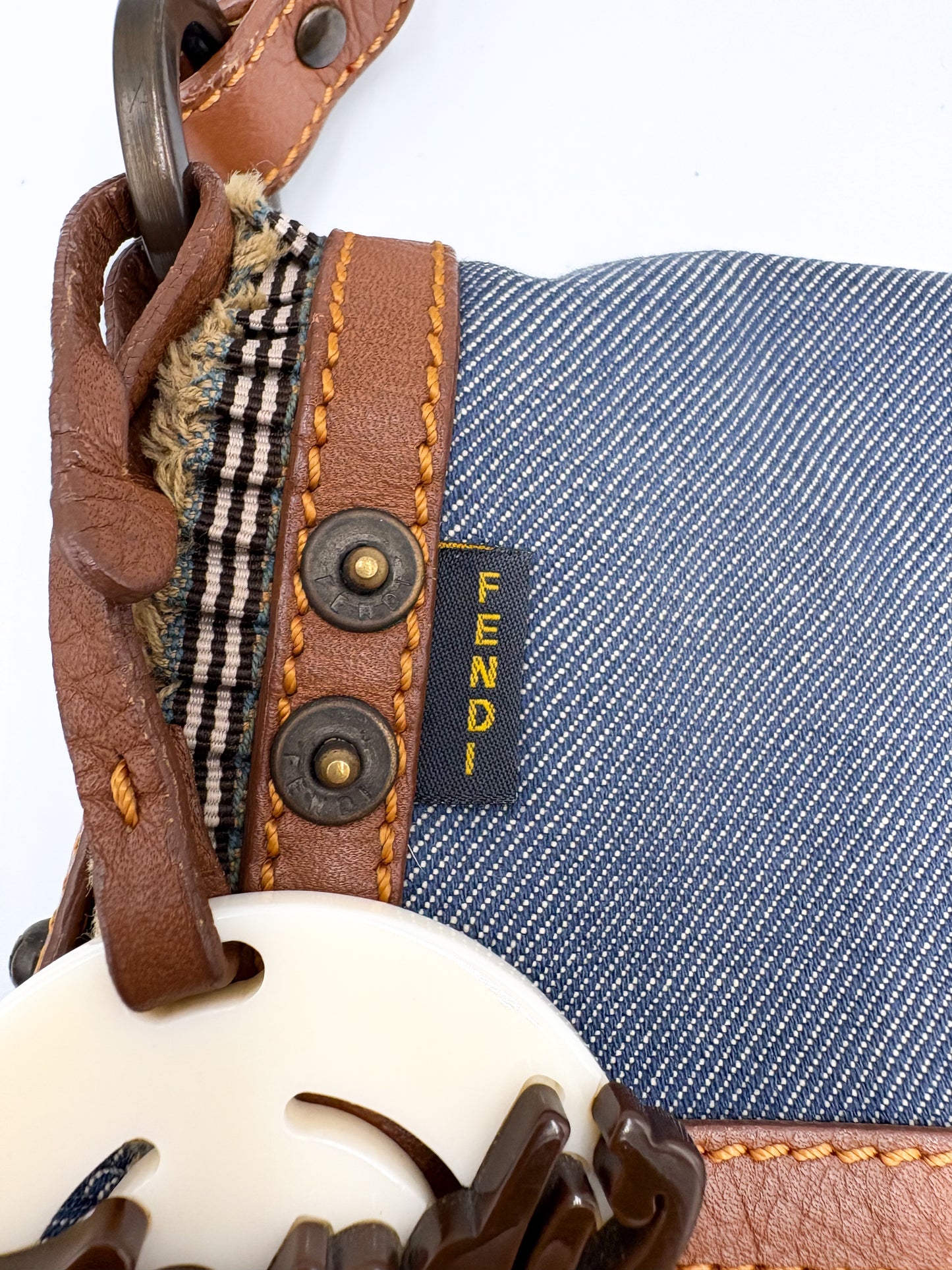 Fendi Chef in Denim Vintage