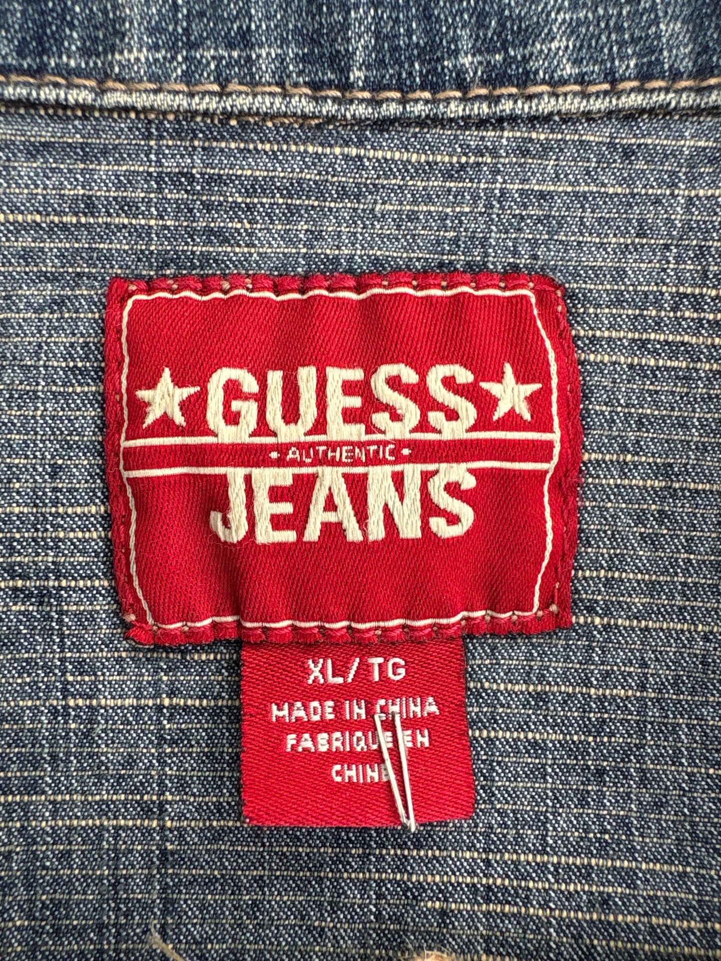 Guess vintage denim jacket - XL