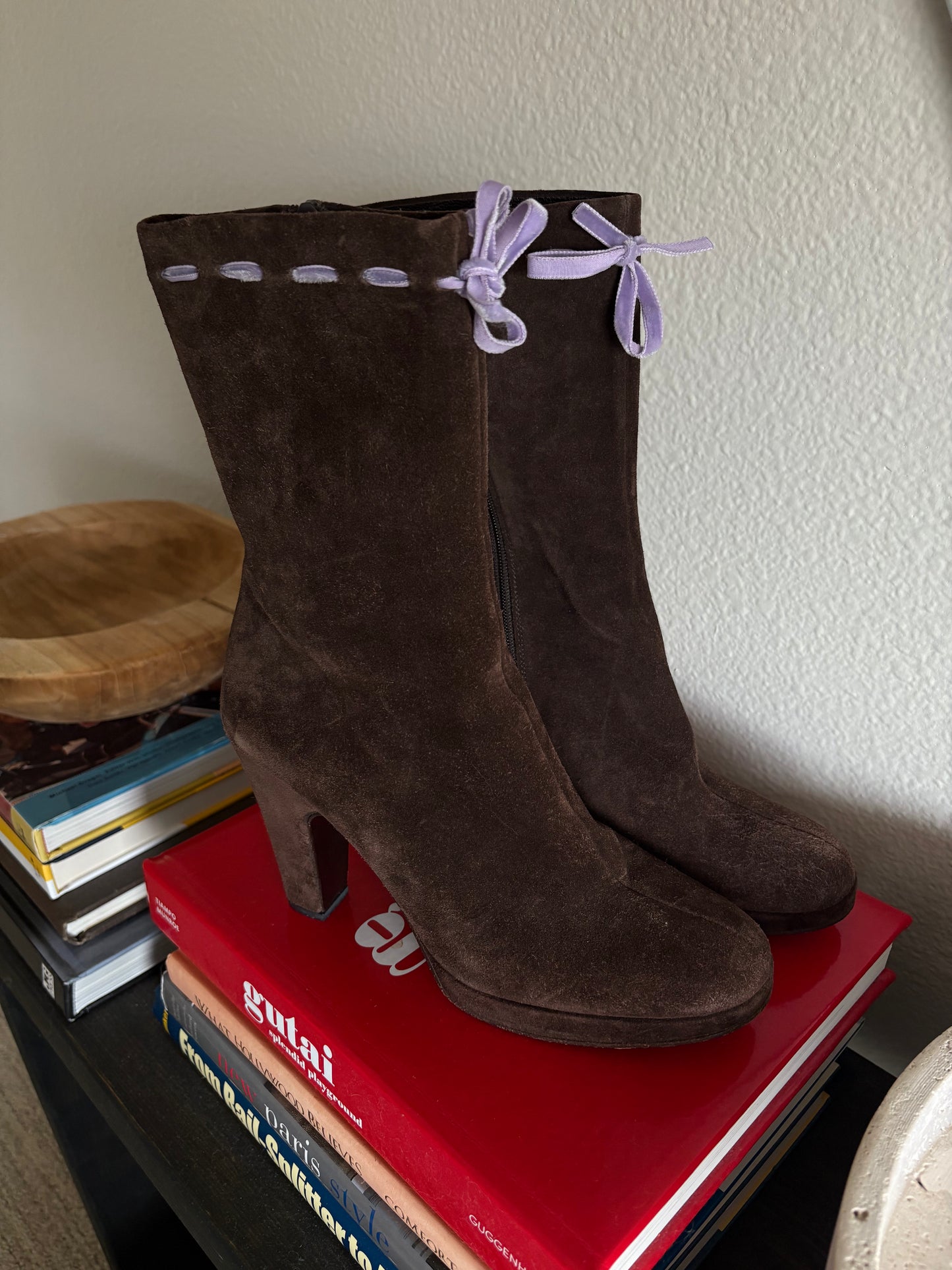 Miu Miu Suede Boots EU 37