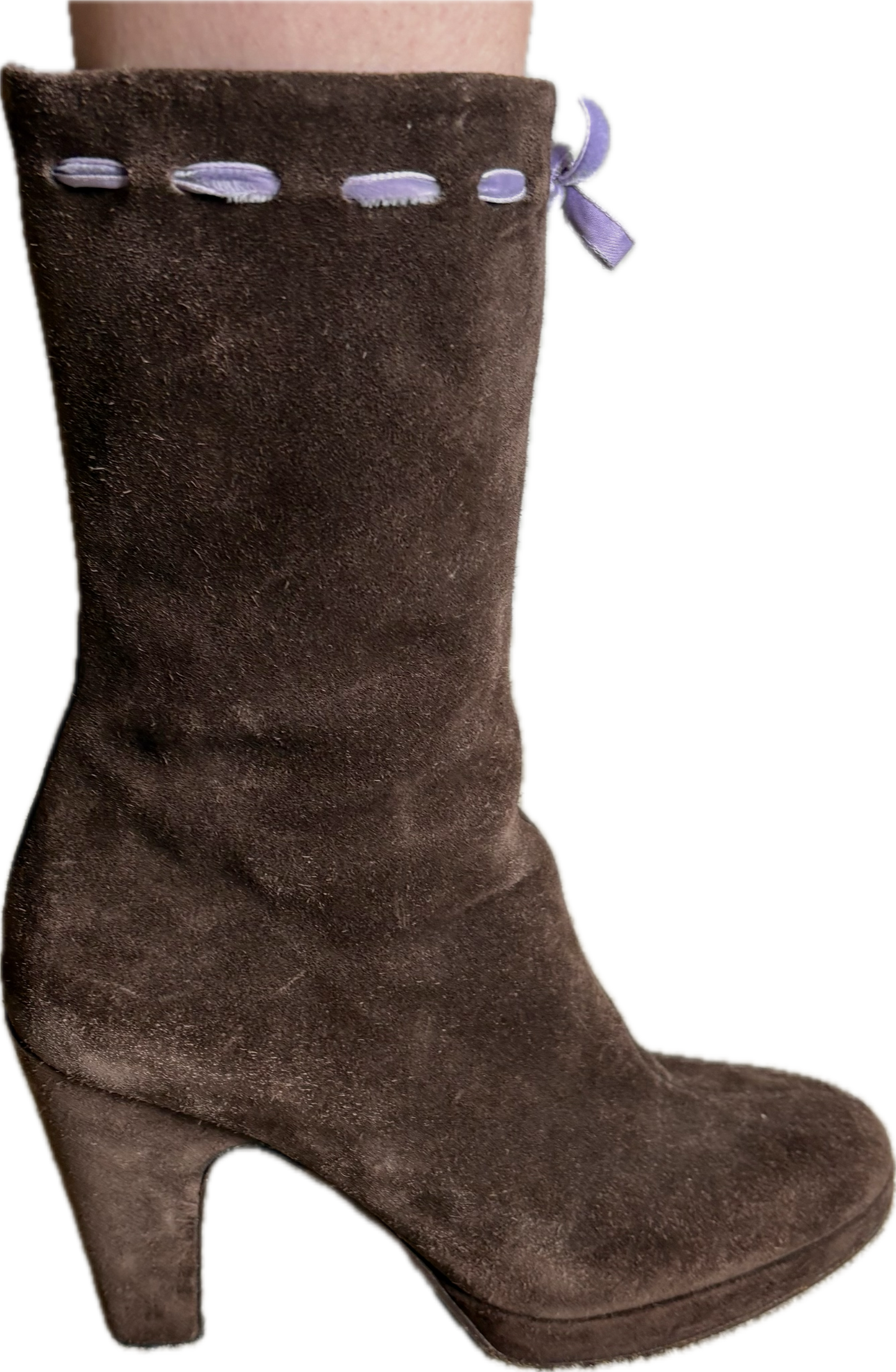 Miu Miu Suede Boots EU 37