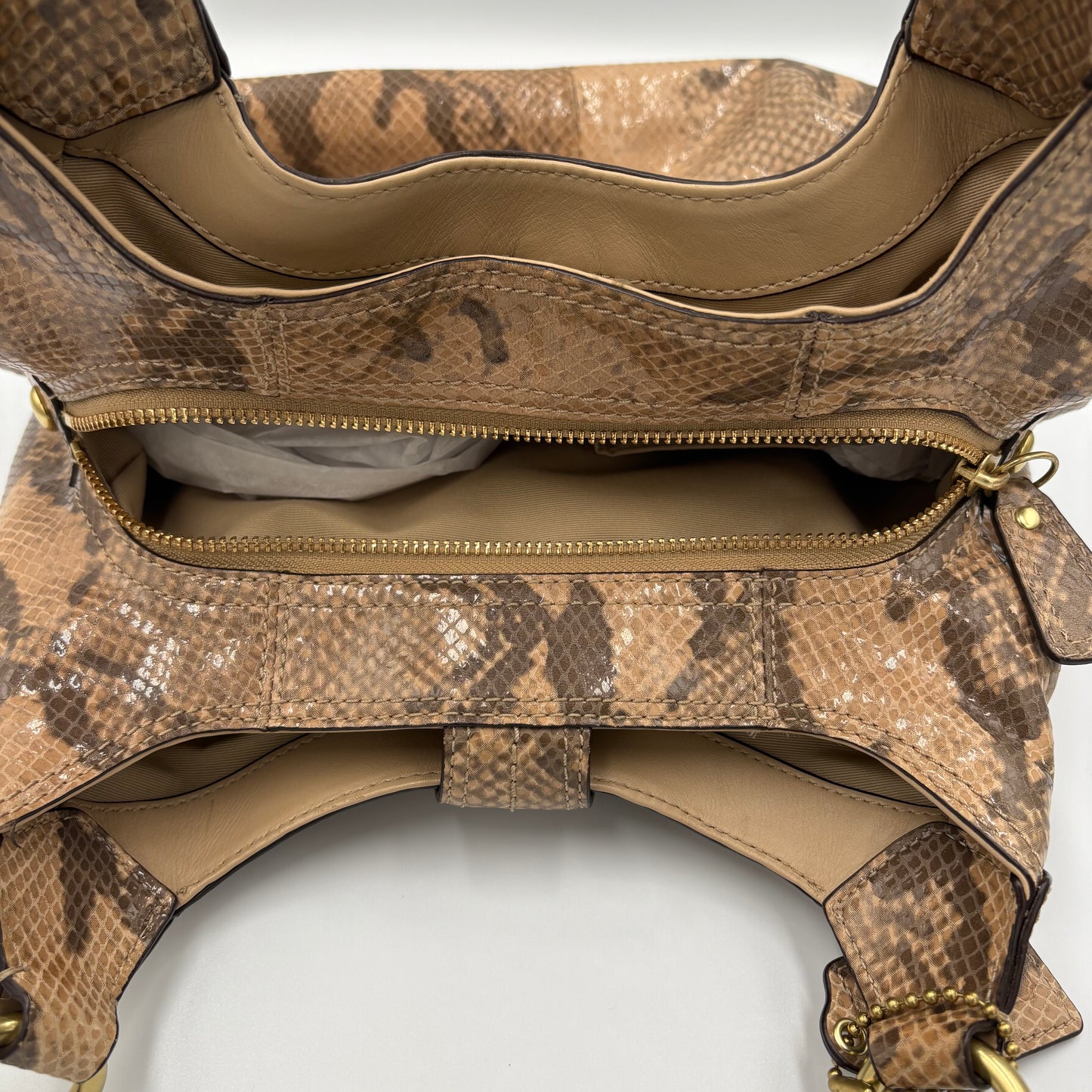 Coach Soho Lynn snakeskin Shoulder Bag