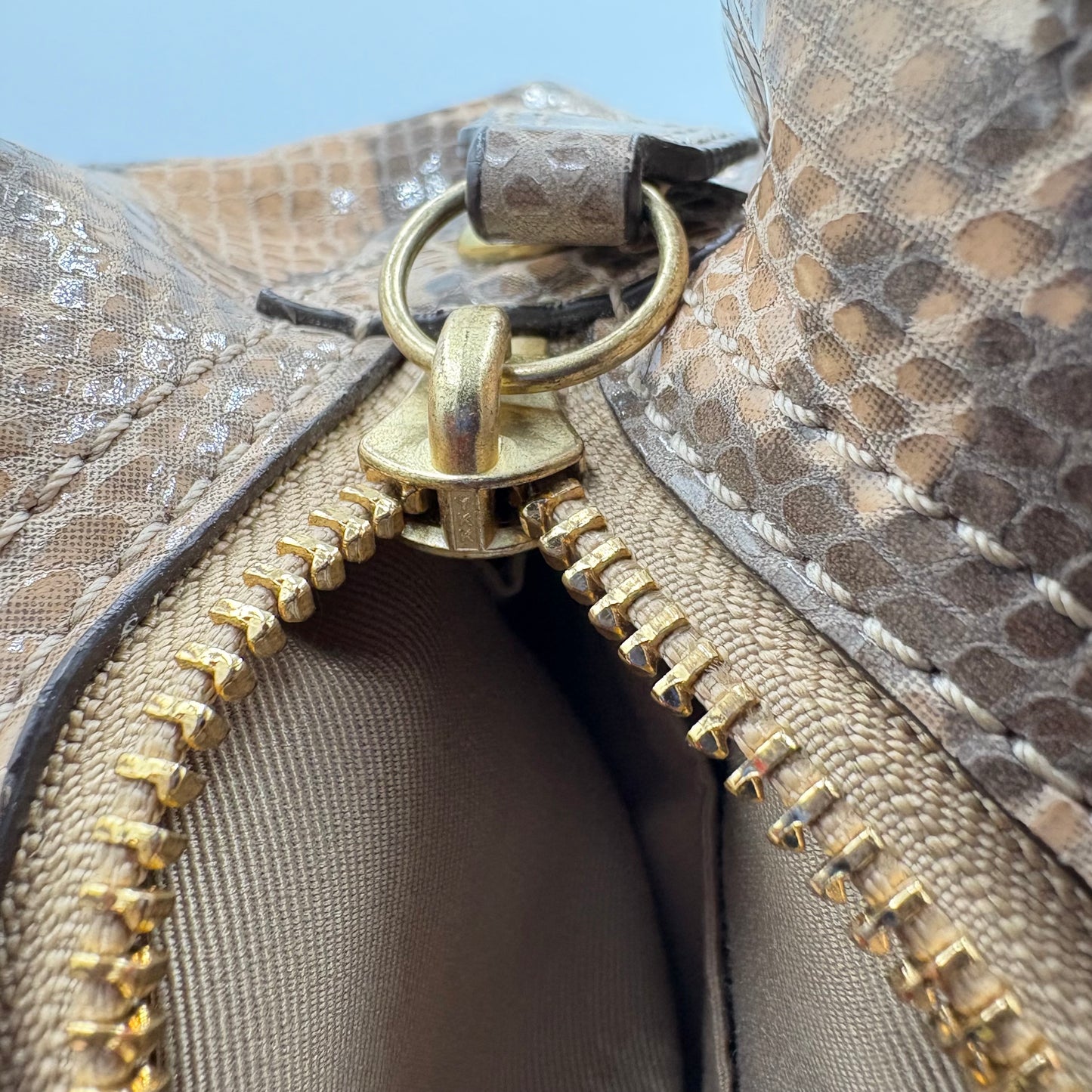 Coach Soho Lynn snakeskin Shoulder Bag
