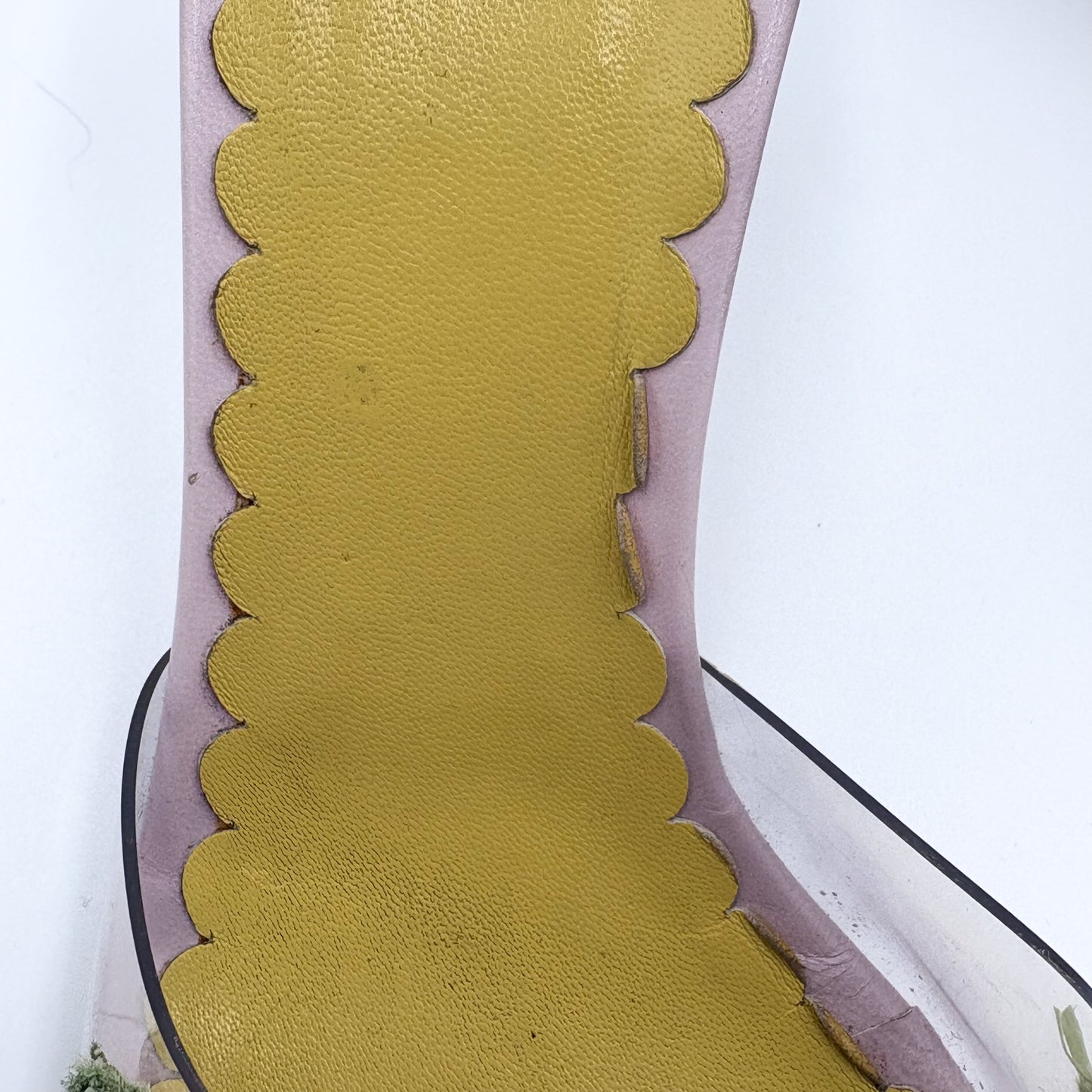 Rare Moschino Cheap and Chic Raffia Flower Heel - EU 39