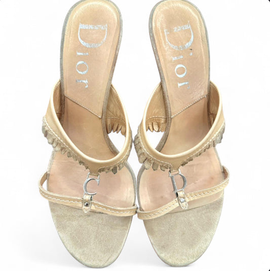 Christian Dior by John Galliano fringe sandals- EU 37