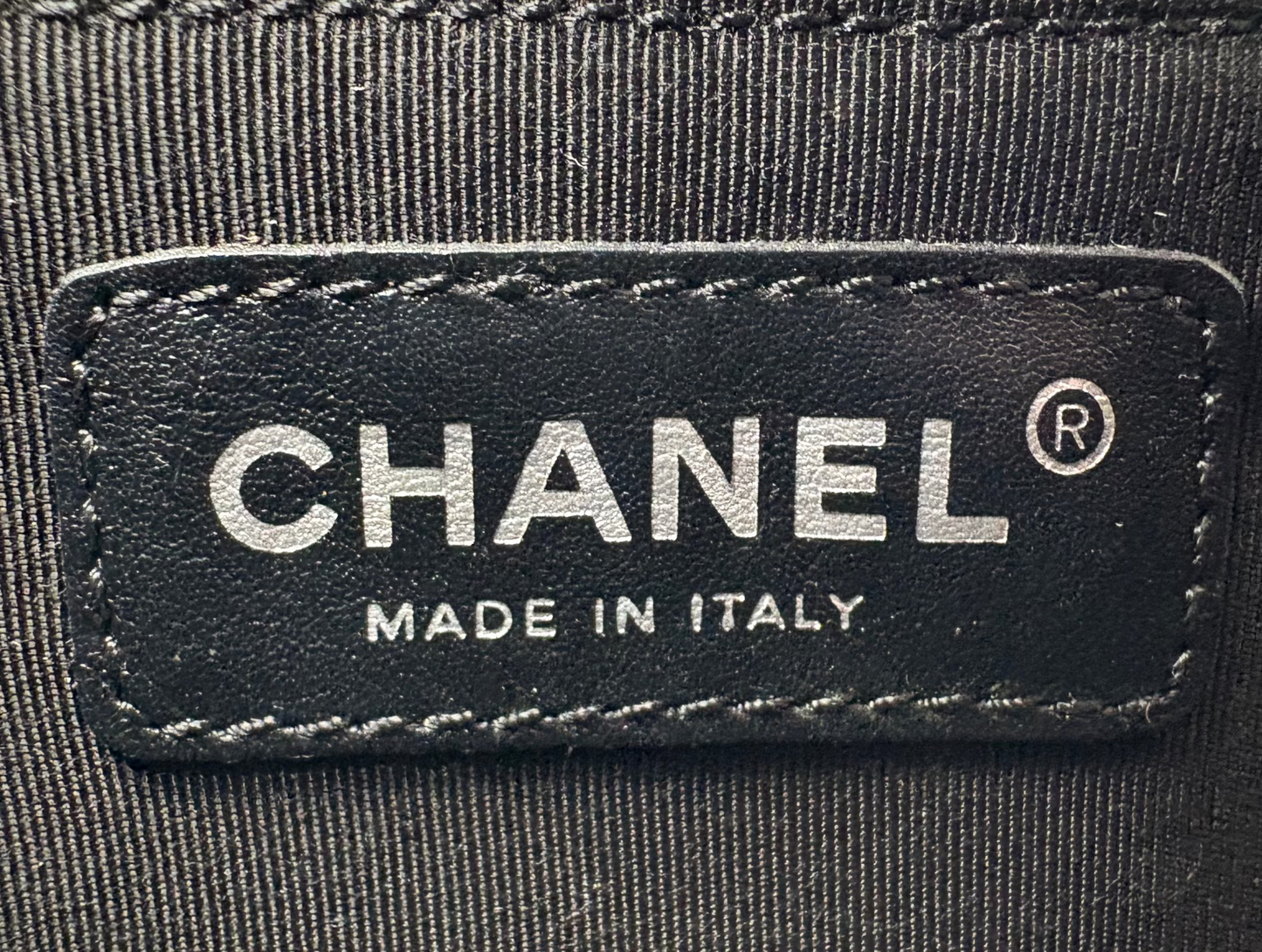 Chanel No.5 Camellia Canvas Shoulder Bag
